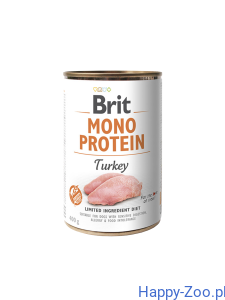 Brit Karma mokra dla psa Mono Protein Turkey 400g