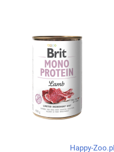 Brit Karma mokra dla psa Mono Protein Lamb 400g