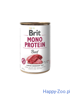 Brit Karma mokra dla psa Mono Protein Beef 400g