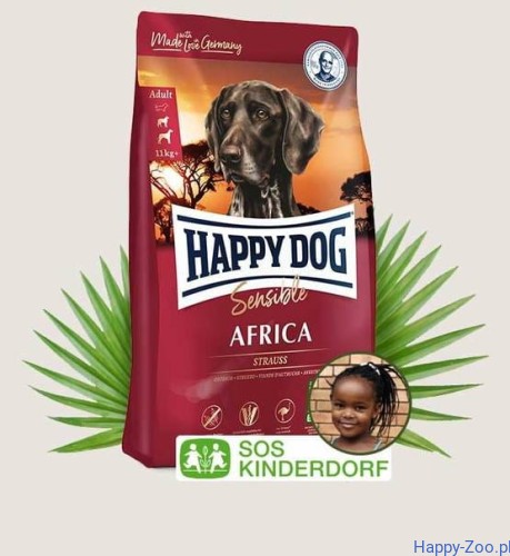 Happy Dog Supreme Sensible  Africa 12,5kg