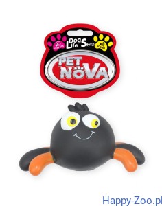 Pet Nova pająk z gumy czarny 15cm