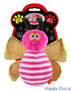 Pet Nova pszczoła pluszowa różowa  22cm