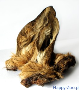 Balto ucho sarny z futrem 1 szt. 