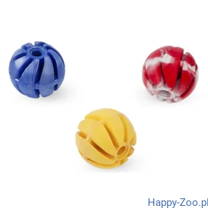 SUM-PLAST Piłka zapachowa spiralna 7 cm nr 4 mix kolorów