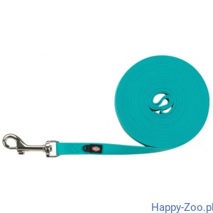 Trixie Easy life, smycz treningowa dla psa- morski błękit, taśma parciana z powłoką PVC, M-L: 10 m/13 mm