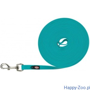 Trixie Easy life, smycz treningowa dla psa- morski błękit, taśma parciana z powłoką PVC, M-XL: 10 mm/17 mm 