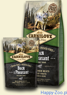 Carnilove adult Kaczka Bażant.png