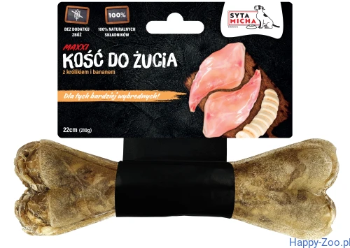 kość dla wybrednych psów 22cm happy-zoo.webp