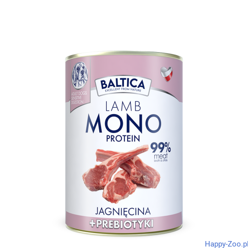 Baltica Karma mokra Lamb%Prebiotics 400g Happy-Zoo.jpg