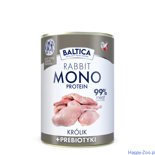 Baltica Karma mokra Rabbit&Probiotic 400g Happy-Zoo.jpg