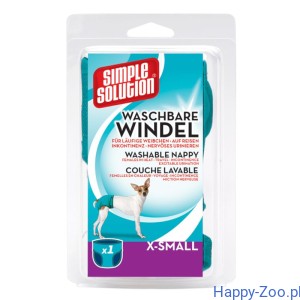 Simple Solution pielucha / majtki wielokrotnego użytku XS dla suczki