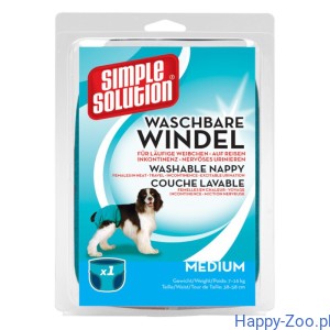 Simple Solution pielucha / majtki wielokrotnego użytku M dla suczki