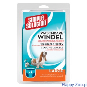 Simple Solution pielucha / majtki wielokrotnego użytku L dla suczki