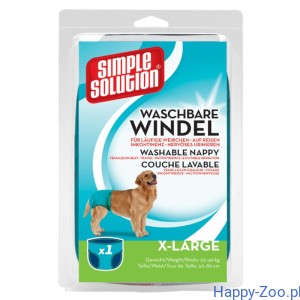 Simple Solution pielucha / majtki wielokrotnego użytku XL dla suczki