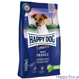 Happy Dog Sensible Mini France 4kg bez zbóż , bez kurczaka