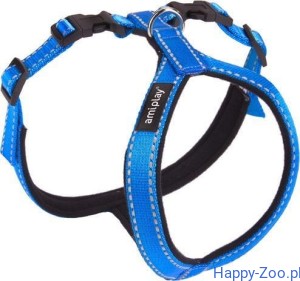 Amiplay Szelki Regulowane Grand Reflective Niebieskie, Rozmiar:: XS ,S ,M,L,XL
