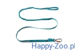 Non-stop Dogwear Touring Bungee smycz elastyczna dla małych psów  2m/13mm turkusowa