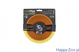 Mata LickiMat® Wobble™ pomarańczowa