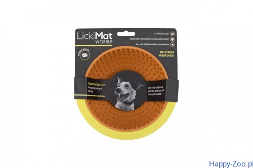 LickiMat Wobble pomarańczowa Happy-Zoo.jpg