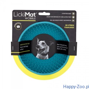 Mata LickiMat® Wobble™ turkusowa
