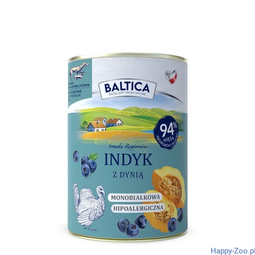 Baltica karma-mokra-indyk-z-dynia-400g Happy-Zoo.webp
