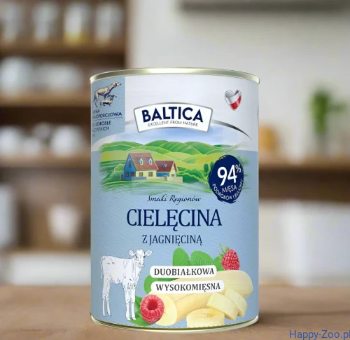 Baltica cielęcina z jagnięciną Happy-Zoo.webp