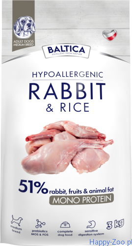 Baltica Adult Hypoallergenic Rabbit & Rice M 3kg.png