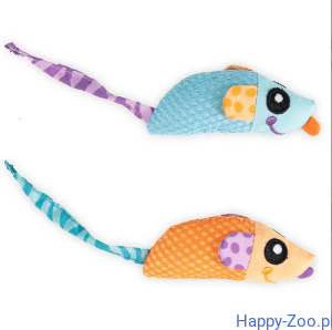 PetStages Myszki bliźniaczki z kocimiętką