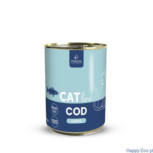 Pokusa CatLine - dorsz - karma mokra dla kotów dorosłych 400g.jpg