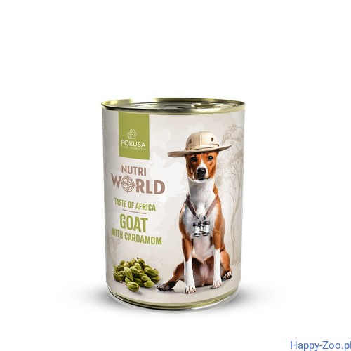 Pokusa Nutri World – Smaki Świata – Afryka  Koza puszka 400 g.jpg