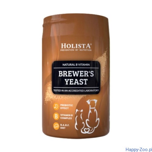 HOLISTA Brewer's Yeast 200g Drożdże browarnicze dla psa i kota.jpg