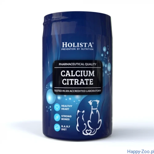 HOLISTA Calcium Citrate - cytrynian wapnia dla psów i kotów 200 g.webp