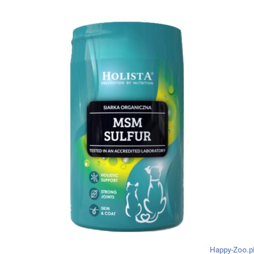 MSM (siarka organiczna) dla psa i kota Holista 250g.jpg