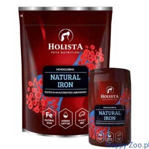 HOLISTA Natural Iron Żelazo 600g dla psa i kota
