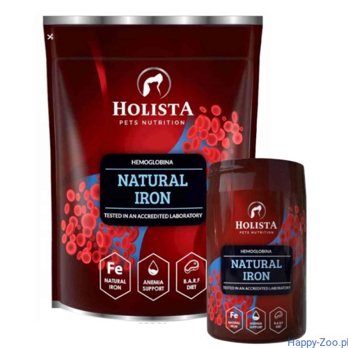 HOLISTA Natural Iron Żelazo 600g.jpg