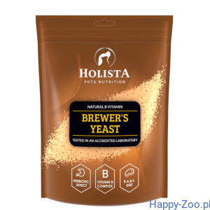 HOLISTA Drożdże Browarnicze Brewer’s Yeast 800g  dla psa i kota