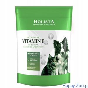 HOLISTA Vitamin E 800g  dla psa i kota