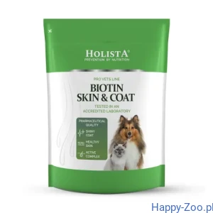 HOLISTA Biotin Skin & Coat na zdrową sierść 600g  dla psa i kota