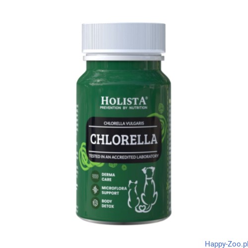 Chlorella dla psa i kota Holista 90 tab.jpg