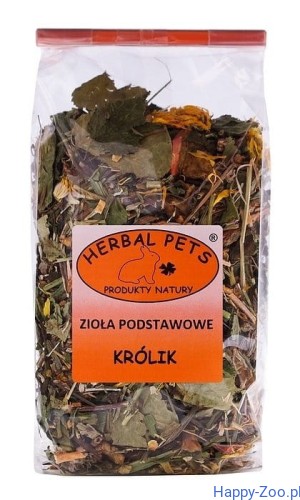 Herbal Pets  królik zioła podstawowe 125g.jpg