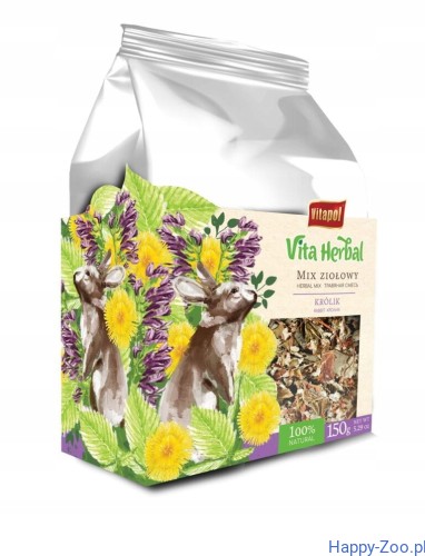 Vita Herbal mix ziołowy dla królika 150 g.jpg