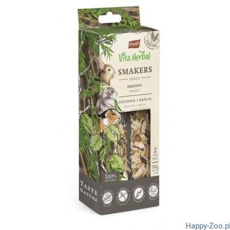 Vita Herbal Smakers drzewny dla gryzoni i królika 90 g.jpg