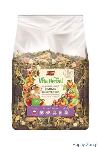 Vita Herbal karma pełnoporcjowa dla kawii domowej 400g.jpg