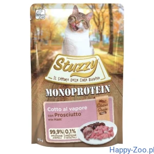 Stuzzy Monoprotein Szynka - mokra karma dla kota - 85g