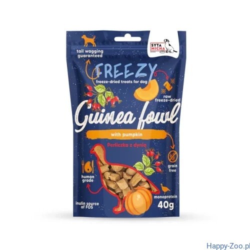 Syta Micha FREEZE Perliczka z dynią i dziką różą 40g.webp