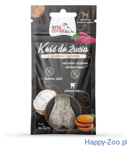Syta Micha Kość do żucia dla psa Kokos z batatem 12cm