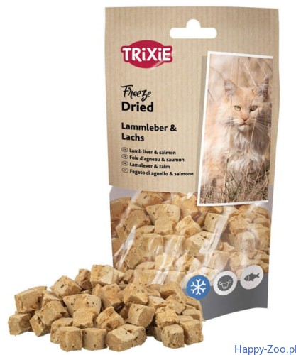 Liofilizowana wątróbka jagnięca z łososiem przysmak dla kota 25g.jpg