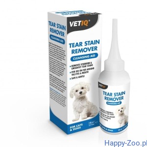 VetIQ Tear Stain Remover do usuwania przebarwień
