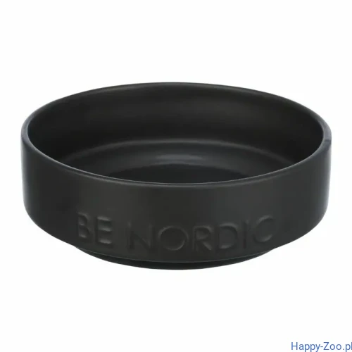 Be Nordic miska dla psa czarna 1,2l 18cm.webp