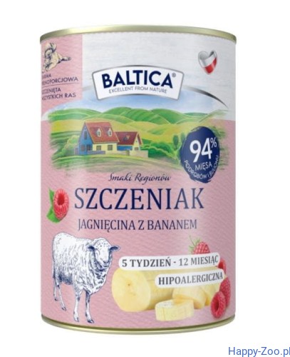 baltica jagnięcina z banenem dla szczeniąt 400.JPG
